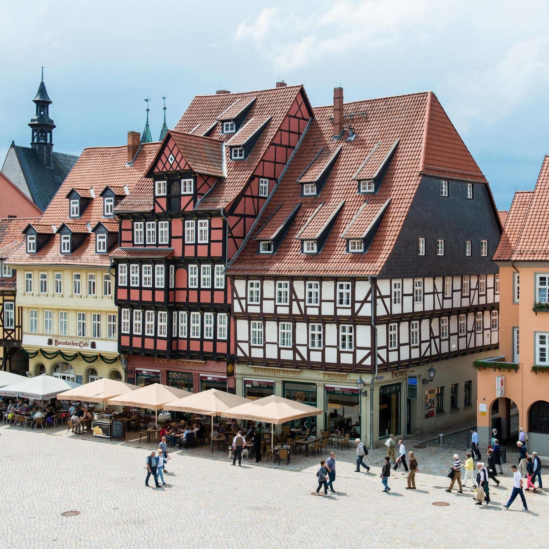 Hotel Theophano Quedlinburg Exterior foto